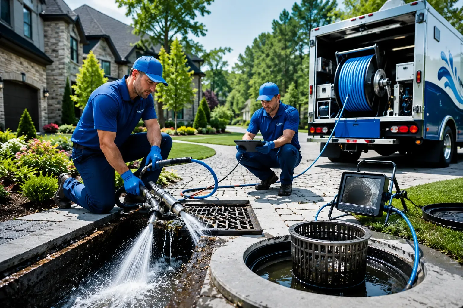 Local outdoor drain cleaning professionals in Glen Rock, NJ
